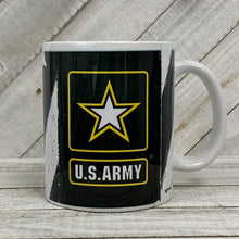 Load image into Gallery viewer, Army Distressed Ceramic Mug