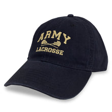Load image into Gallery viewer, ARMY LACROSSE HAT (BLACK) 4