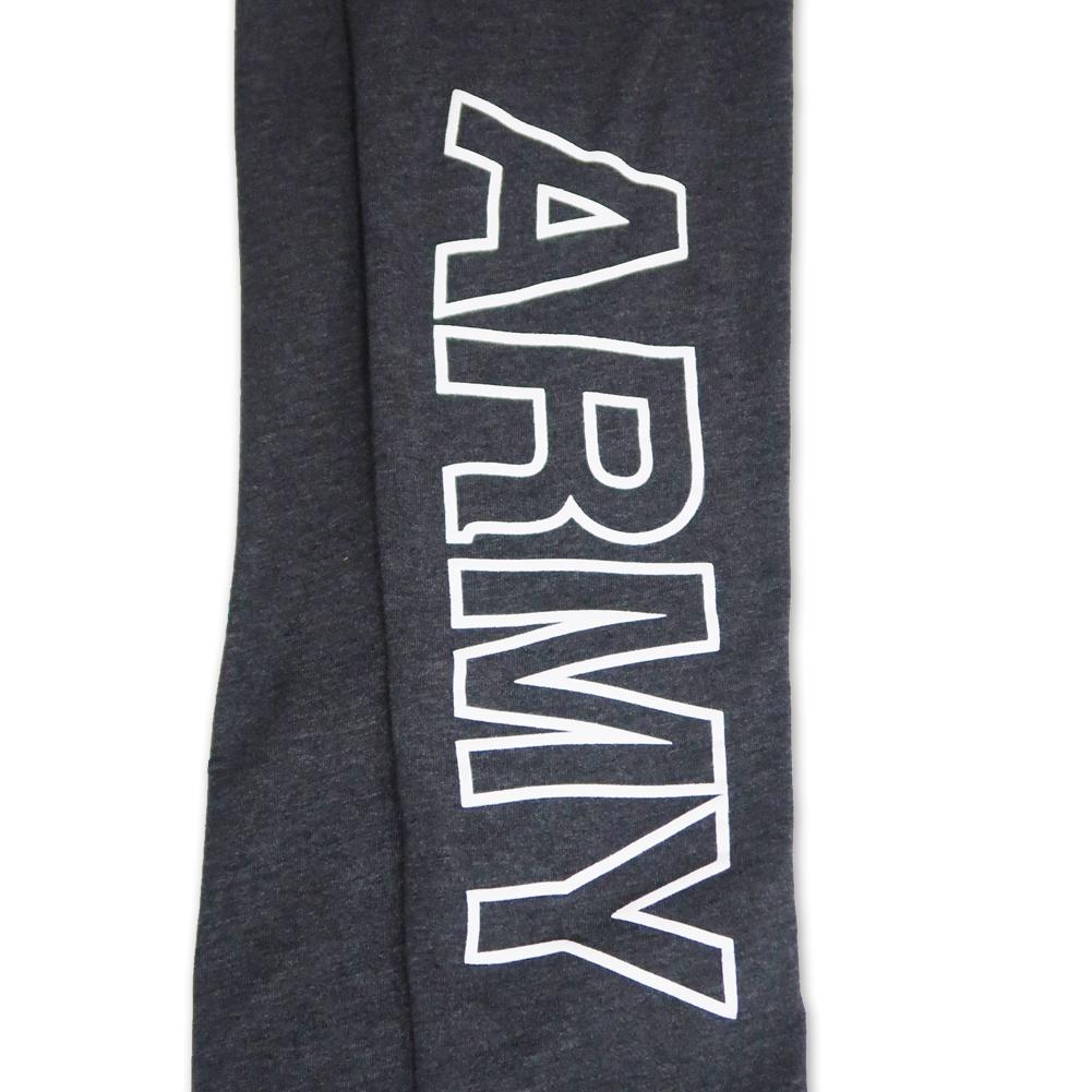 ARMY LADIES LOVE 'EM LONGER LEGGINGS (CHARCOAL) 1