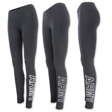 Load image into Gallery viewer, ARMY LADIES LOVE &#39;EM LONGER LEGGINGS (CHARCOAL) 2