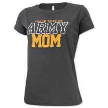 Load image into Gallery viewer, ARMY LADIES PROUD MOM T-SHIRT (GREY) 6