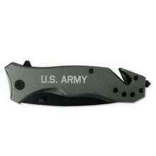 Load image into Gallery viewer, Army Lock Back Knife (Grey)