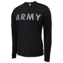 Load image into Gallery viewer, ARMY LONG SLEEVE PERFORMANCE T (BLACK) 2