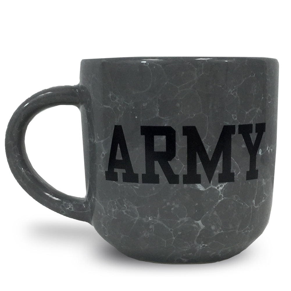 Army Marbled 17 oz Mug (Grey)