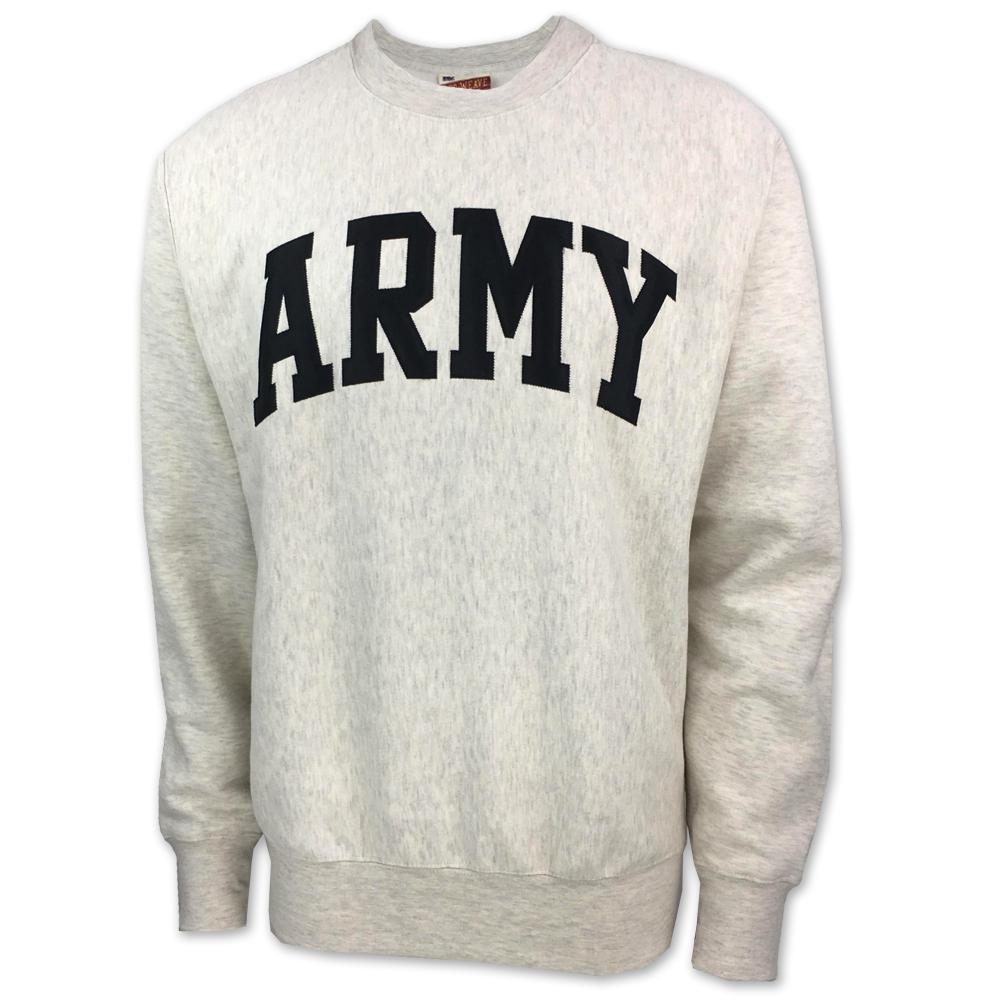 ARMY PROWEAVE TACKLE TWILL CREWNECK (OATMEAL)