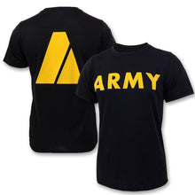 Load image into Gallery viewer, ARMY PT T-SHIRT (BLACK) 5