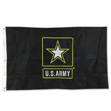 Load image into Gallery viewer, Army Star 2 Sided Embroidered Flag (3&#39;X5&#39;)