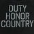 ARMY UNDER ARMOUR DUTY HONOR COUNTRY TECH T-SHIRT (BLACK)