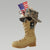 Army Boot With US Flag Ornament