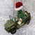 Army Vehicle With Christmas Tree Ornament
