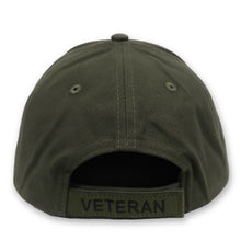 Load image into Gallery viewer, Army Veteran Low Profile Hat (OD Green)