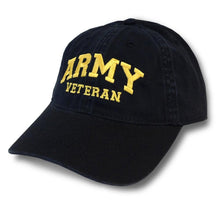 Load image into Gallery viewer, Army Veteran Twill Hat