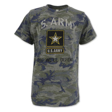 Load image into Gallery viewer, ARMY YOUTH VINTAGE STENCIL T-SHIRT (CAMO) 1