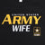 Ladies United States Army Wife Tank (Black)