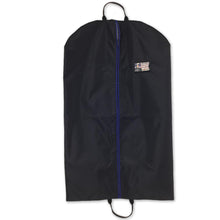 Load image into Gallery viewer, LIGHTWEIGHT DRESS UNIFORM GARMENT BAG (BLACK WITH BLUE ZIP) 2