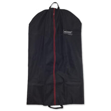 Load image into Gallery viewer, LIGHTWEIGHT DRESS UNIFORM GARMENT BAG (BLACK WITH RED ZIP) 2