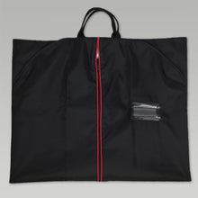 Load image into Gallery viewer, LIGHTWEIGHT DRESS UNIFORM GARMENT BAG (BLACK WITH RED ZIP) 1