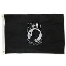 Load image into Gallery viewer, POW MIA 2 SIDED EMBROIDERED FLAG (2&#39;X3&#39;) 2