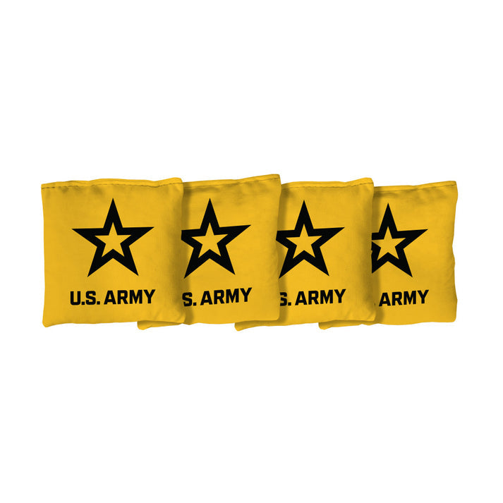 Army Corn Filled Cornhole Bags (Yellow)