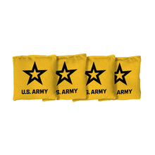Load image into Gallery viewer, Army Corn Filled Cornhole Bags (Yellow)
