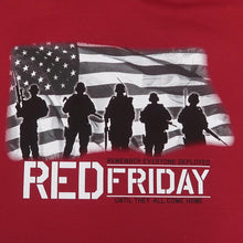 Load image into Gallery viewer, RED FRIDAY USA FLAG HOOD (CARDINAL) 1