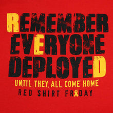 Load image into Gallery viewer, REMEMBER EVERYONE DEPLOYED T-SHIRT (RED) 1
