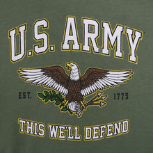 Load image into Gallery viewer, U.S. ARMY THIS WE&#39;LL DEFEND HOOD (OD GREEN)