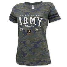 Load image into Gallery viewer, UNITED STATES ARMY LADIES CAMO T-SHIRT 1