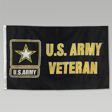 Load image into Gallery viewer, US Army Veteran Flag (3&#39;X 5&#39;)