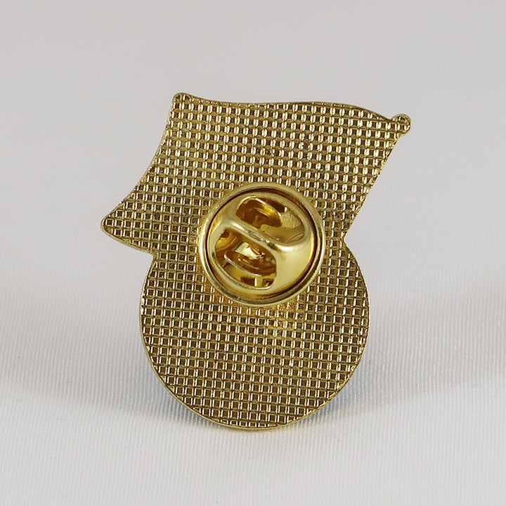 Army Waving Flag Seal Lapel Pin